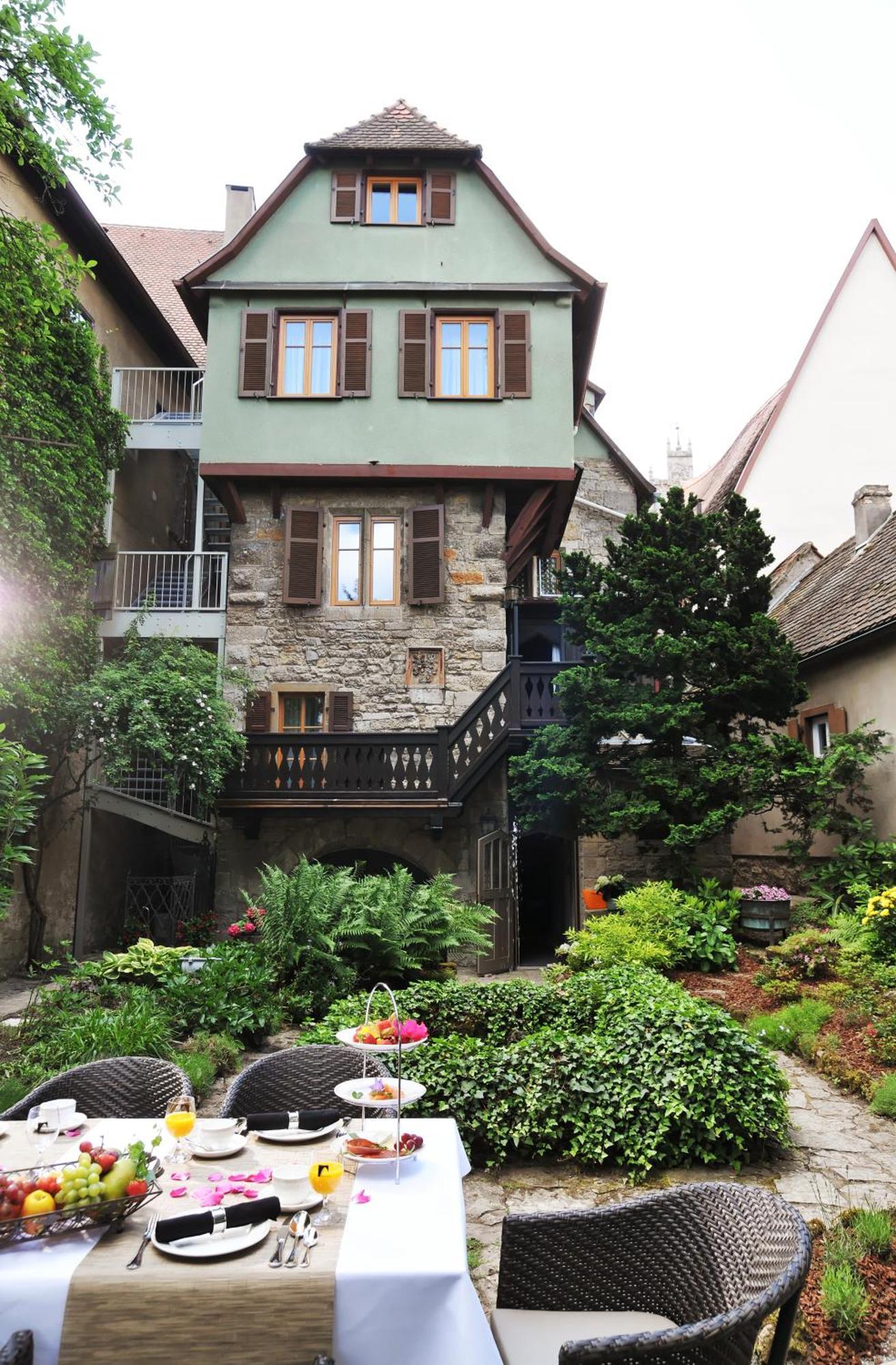 Hotel Herrnschloesschen Rothenburg ob der Tauber Eksteriør billede